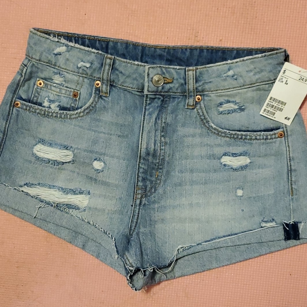 H&M jean shorts